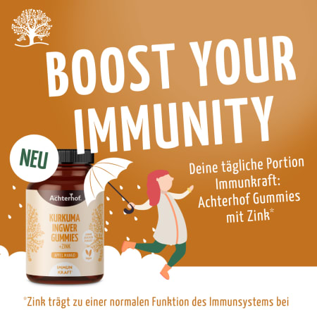 vom Achterhof Kurkuma Ingwer Gummies 48 Stück - Image 4