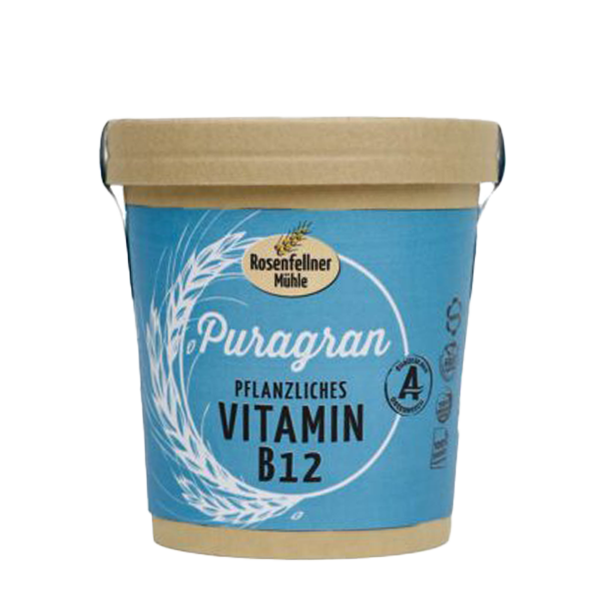 Rosenfellner Mühle Puragran pflanzliches Vitamin B12 gentechnikfrei 180g