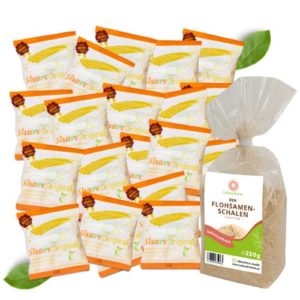 LebensForm PREMIUM  | Vital Duo: Pflaumen 20 Stk. + Bio Flohsamenschalen